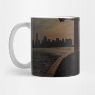 Staten Island Ferry Sunrise Mug